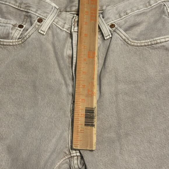 Levis Classic 501 Women W28 L30 Acidwash Tan Jeans - Picture 14 of 16